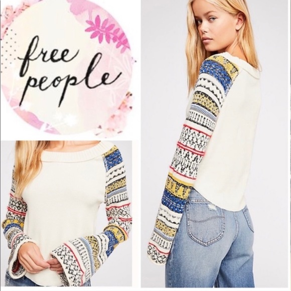 Free People Tops - Free People Fairground Thermal Top size XS